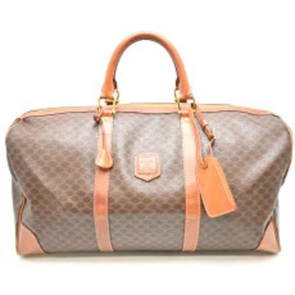 Celine Boston Bag Macadam Brown
